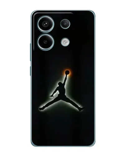 Чехол для Xiaomi Redmi Note 13 Pro с картинкой «Jordan Gradient Logo» Чехол для Xiaomi Redmi Note 13 Pro с картинкой «Jordan Gradient Logo»