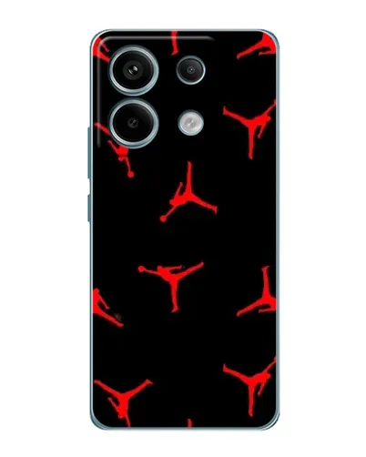 Чехол для Xiaomi Redmi Note 13 Pro с картинкой «Jordan Red Pattern» Чехол для Xiaomi Redmi Note 13 Pro с картинкой «Jordan Red Pattern»