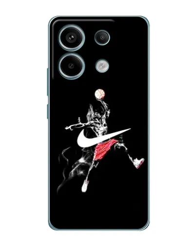 Чехол для Xiaomi Redmi Note 13 Pro с картинкой «Jordan Jumpman» Чехол для Xiaomi Redmi Note 13 Pro с картинкой «Jordan Jumpman»