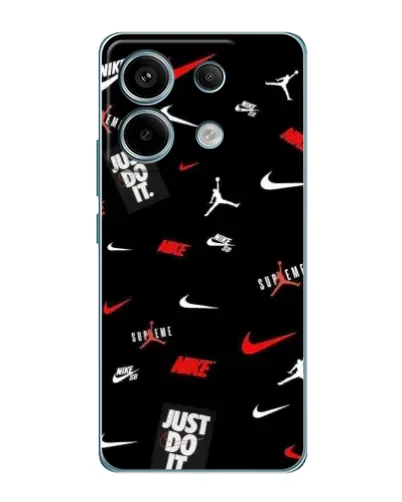 Чехол для Xiaomi Redmi Note 13 Pro с картинкой «Nike Mix Pattern» Чехол для Xiaomi Redmi Note 13 Pro с картинкой «Nike Mix Pattern»