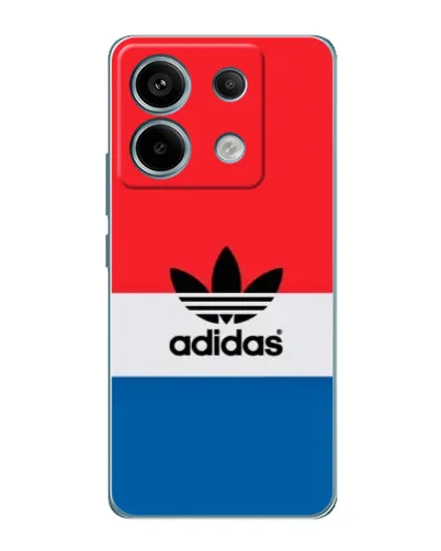 Чехол для Xiaomi Redmi Note 13 Pro с картинкой «Ретро блоки Adidas»