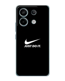 Чехол для Xiaomi Redmi Note 13 Pro с картинкой «Минимализм от Nike» Чехол для Xiaomi Redmi Note 13 Pro с картинкой «Минимализм от Nike»