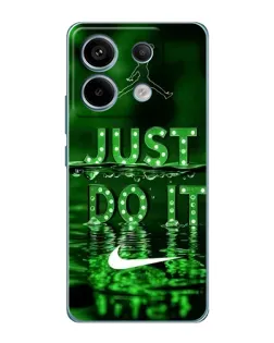 Чехол для Xiaomi Redmi Note 13 Pro с картинкой «Зеленый неоновый Nike» Чехол для Xiaomi Redmi Note 13 Pro с картинкой «Зеленый неоновый Nike»