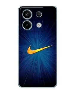 Чехол для Xiaomi Redmi Note 13 Pro с картинкой «Синий пульс Nike» Чехол для Xiaomi Redmi Note 13 Pro с картинкой «Синий пульс Nike»