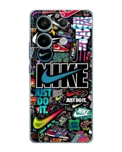 Чехол для Xiaomi Redmi Note 13 Pro с картинкой «Яркий коллаж Nike» Чехол для Xiaomi Redmi Note 13 Pro с картинкой «Яркий коллаж Nike»