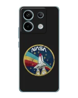 Чохол для Xiaomi Redmi Note 13 Pro з картинкою «NASA — емблема місії» Чохол для Xiaomi Redmi Note 13 Pro з картинкою «NASA — емблема місії»