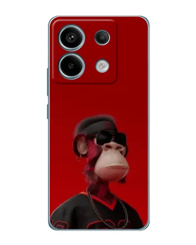 Чехол для Xiaomi Redmi Note 13 Pro с картинкой «Bored Ape в красном» Чехол для Xiaomi Redmi Note 13 Pro с картинкой «Bored Ape в красном»