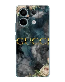 Чохол для Xiaomi Redmi Note 13 Pro з картинкою «Абстрактні квіти Gucci» Чохол для Xiaomi Redmi Note 13 Pro з картинкою «Абстрактні квіти Gucci»