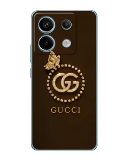 Чохол для Xiaomi Redmi Note 13 Pro з картинкою «Gucci — золотий метелик» Чохол для Xiaomi Redmi Note 13 Pro з картинкою «Gucci — золотий метелик»