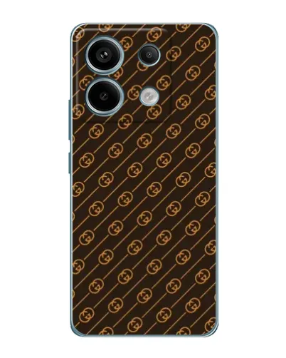 Чехол для Xiaomi Redmi Note 13 Pro с картинкой «Gucci — золотые диагонали» Чехол для Xiaomi Redmi Note 13 Pro с картинкой «Gucci — золотые диагонали»