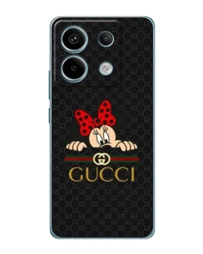 Чехол для Xiaomi Redmi Note 13 Pro с картинкой «Минни Маус Gucci — черный» Чехол для Xiaomi Redmi Note 13 Pro с картинкой «Минни Маус Gucci — черный»
