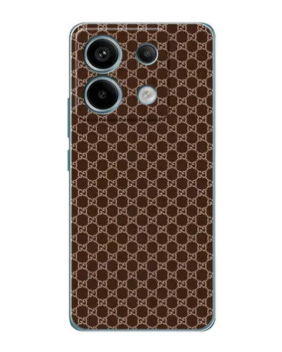Чехол для Xiaomi Redmi Note 13 Pro с картинкой «Gucci — шоколадная сетка» Чехол для Xiaomi Redmi Note 13 Pro с картинкой «Gucci — шоколадная сетка»