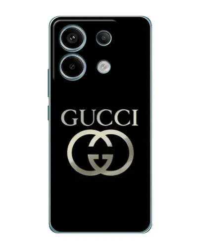 Чехол для Xiaomi Redmi Note 13 Pro с картинкой «Gucci — золото на черном» Чехол для Xiaomi Redmi Note 13 Pro с картинкой «Gucci — золото на черном»