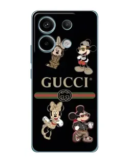 Чохол для Xiaomi Redmi Note 13 Pro з картинкою «Gucci — герої Disney та монограма» Чохол для Xiaomi Redmi Note 13 Pro з картинкою «Gucci — герої Disney та монограма»