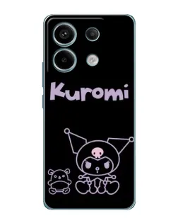 Чехол для Xiaomi Redmi Note 13 Pro с картинкой «Kuromi — черный минимализм» Чехол для Xiaomi Redmi Note 13 Pro с картинкой «Kuromi — черный минимализм»