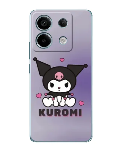 Чехол для Xiaomi Redmi Note 13 Pro с картинкой «Kuromi — фиолетовый арт» Чехол для Xiaomi Redmi Note 13 Pro с картинкой «Kuromi — фиолетовый арт»