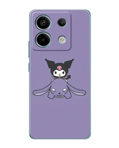 Чехол для Xiaomi Redmi Note 13 Pro с картинкой «Kuromi на лиловом фоне» Чехол для Xiaomi Redmi Note 13 Pro с картинкой «Kuromi на лиловом фоне»