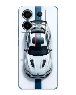 Чехол для Xiaomi Redmi Note 13 Pro с картинкой «Вид сверху — BMW M»