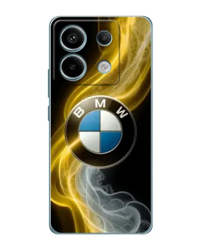 Чехол для Xiaomi Redmi Note 13 Pro с картинкой «Золотистый дым BMW» Чехол для Xiaomi Redmi Note 13 Pro с картинкой «Золотистый дым BMW»