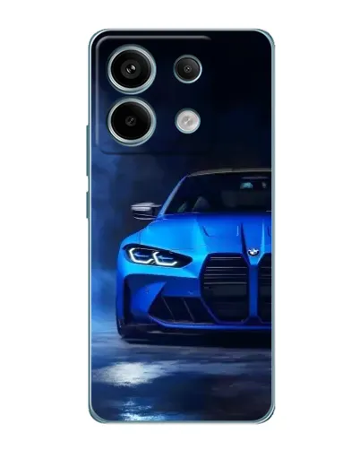 Чехол для Xiaomi Redmi Note 13 Pro с картинкой «Голубая BMW M4» Чехол для Xiaomi Redmi Note 13 Pro с картинкой «Голубая BMW M4»
