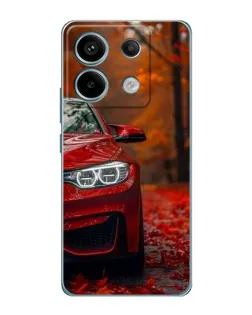 Чехол для Xiaomi Redmi Note 13 Pro с картинкой «Осенняя BMW M4»