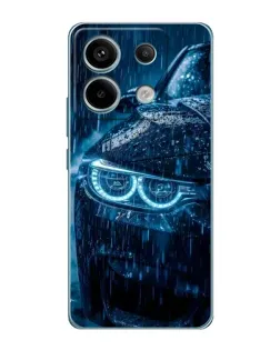Чохол для Xiaomi Redmi Note 13 Pro з картинкою «BMW під дощем»