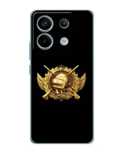 Чохол для Xiaomi Redmi Note 13 Pro з картинкою «PUBG — помаранчевий градієнт» Чохол для Xiaomi Redmi Note 13 Pro з картинкою «PUBG — помаранчевий градієнт»