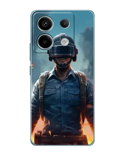 Чохол для Xiaomi Redmi Note 13 Pro з картинкою «PUBG — реалістичний герой» Чохол для Xiaomi Redmi Note 13 Pro з картинкою «PUBG — реалістичний герой»