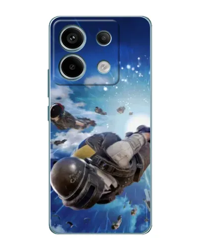Чохол для Xiaomi Redmi Note 13 Pro з картинкою «Десант PUBG — стрибок» Чохол для Xiaomi Redmi Note 13 Pro з картинкою «Десант PUBG — стрибок»