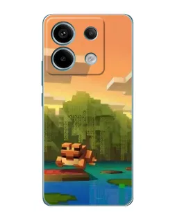 Чохол для Xiaomi Redmi Note 13 Pro з картинкою «Майнкрафт захід сонця» Чохол для Xiaomi Redmi Note 13 Pro з картинкою «Майнкрафт захід сонця»