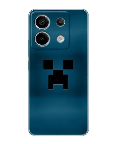 Чехол для Xiaomi Redmi Note 13 Pro с картинкой «Крипер текстура»