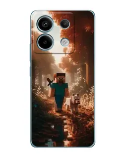 Чохол для Xiaomi Redmi Note 13 Pro з картинкою «Стів у лісі» Чохол для Xiaomi Redmi Note 13 Pro з картинкою «Стів у лісі»
