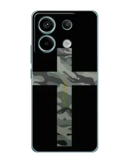 Чехол для Xiaomi Redmi Note 13 Pro с картинкой «Милитари Крест»