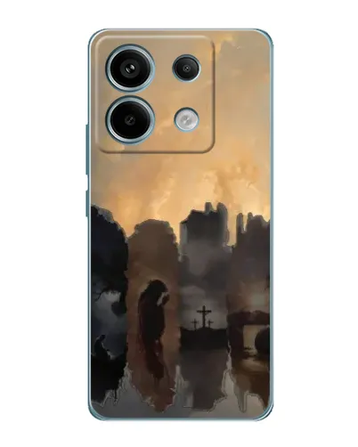 Чехол для Xiaomi Redmi Note 13 Pro с картинкой «Дорога к вере»