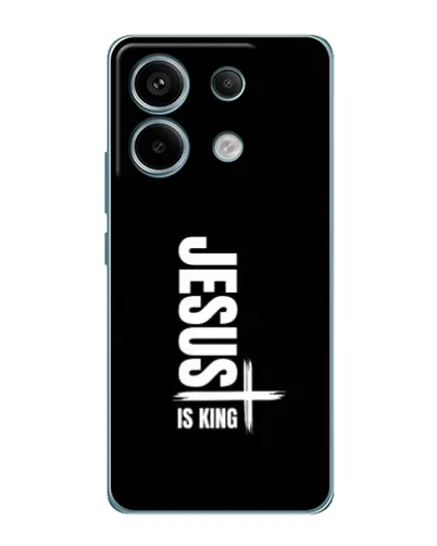 Чехол для Xiaomi Redmi Note 13 Pro с картинкой «Вертикаль веры Jesus»