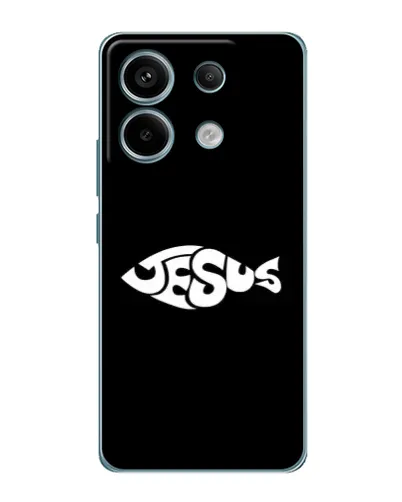Чехол для Xiaomi Redmi Note 13 Pro с картинкой «Рыба Jesus» Чехол для Xiaomi Redmi Note 13 Pro с картинкой «Рыба Jesus»