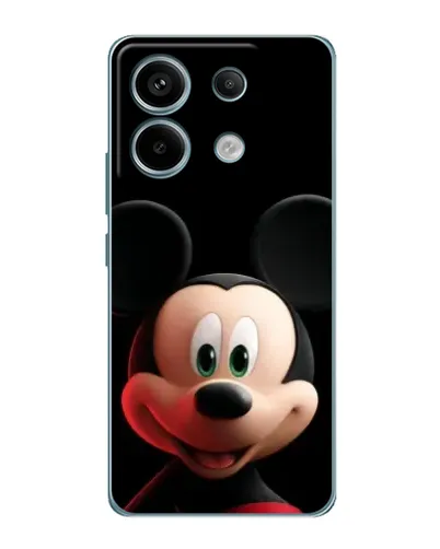 Чехол для Xiaomi Redmi Note 13 Pro с картинкой «Улыбающийся Микки Маус»