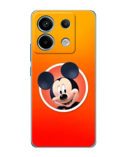 Чехол для Xiaomi Redmi Note 13 Pro с картинкой «Mickey в круге»