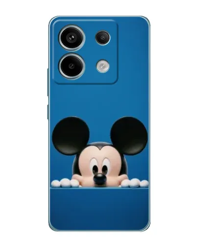 Чехол для Xiaomi Redmi Note 13 Pro с картинкой «Микки выглядывает»