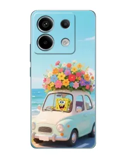 Чехол для Xiaomi Redmi Note 13 Pro с картинкой «Автомобильное путешествие»