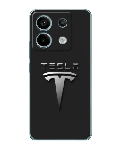 Чехол для Xiaomi Redmi Note 13 Pro с картинкой «Стальной логотип Tesla» Чехол для Xiaomi Redmi Note 13 Pro с картинкой «Стальной логотип Tesla»