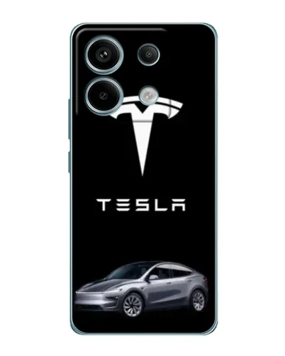 Чехол для Xiaomi Redmi Note 13 Pro с картинкой «Tesla Model Y» Чехол для Xiaomi Redmi Note 13 Pro с картинкой «Tesla Model Y»