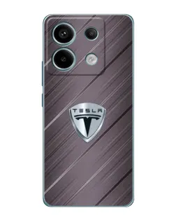 Чехол для Xiaomi Redmi Note 13 Pro с картинкой «Металлическая текстура Tesla» Чехол для Xiaomi Redmi Note 13 Pro с картинкой «Металлическая текстура Tesla»