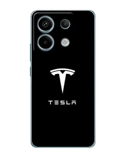 Чехол для Xiaomi Redmi Note 13 Pro с картинкой «Tesla White Logo» Чехол для Xiaomi Redmi Note 13 Pro с картинкой «Tesla White Logo»
