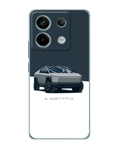 Чехол для Xiaomi Redmi Note 13 Pro с картинкой «Серебристый Cybertruck Tesla» Чехол для Xiaomi Redmi Note 13 Pro с картинкой «Серебристый Cybertruck Tesla»