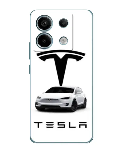 Чехол для Xiaomi Redmi Note 13 Pro с картинкой «Tesla White Style» Чехол для Xiaomi Redmi Note 13 Pro с картинкой «Tesla White Style»