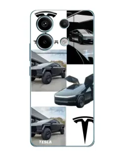 Чехол для Xiaomi Redmi Note 13 Pro с картинкой «Коллаж Cybertruck Tesla» Чехол для Xiaomi Redmi Note 13 Pro с картинкой «Коллаж Cybertruck Tesla»