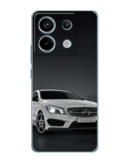 Чехол для Xiaomi Redmi Note 13 Pro с картинкой «Mercedes AMG GT Silver»