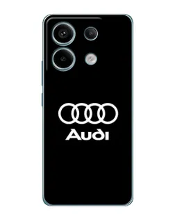 Чехол для Xiaomi Redmi Note 13 Pro с картинкой «Классическое лого Audi»
