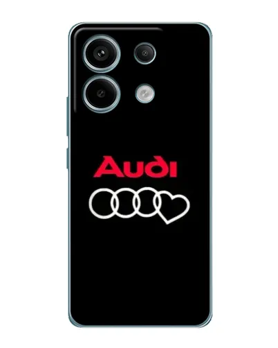 Чехол для Xiaomi Redmi Note 13 Pro с картинкой «Логотип Audi Heart» Чехол для Xiaomi Redmi Note 13 Pro с картинкой «Логотип Audi Heart»
